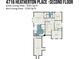 Second floor blueprint of the home at 4716 Heatherton Pl, Charlotte, NC 28270