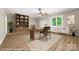 Bright office space with custom built-ins, neutral walls, and lots of natural light at 560 Blue Sky Dr, Dallas, NC 28034
