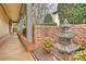 Paver walkway featuring detailed brickwork and landscaping leading to the home's entrance at 5721 Ballinard Ln, Charlotte, NC 28277
