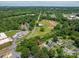 Aerial view of the property, showing its location within a residential area with mature trees at 792 Carolina Mill Cir, Lincolnton, NC 28092