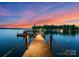 Lake Norman waterfront with private dock, lights and mooring for a watercraft at 9184 Greenwood Rd, Terrell, NC 28682