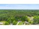 Expansive aerial view showcasing the home's setting amidst a dense forest landscape at 103 Fleetwood Rd, York, SC 29745