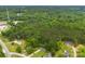 Aerial view highlighting the property nestled among lush trees, offering a serene setting at 103 Fleetwood Rd, York, SC 29745