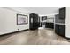 Open kitchen with black cabinetry, white countertops, and stainless steel appliances at 103 Fleetwood Rd, York, SC 29745