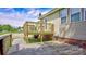 Backyard wooden deck with stairs leading down to yard at 1435 W Ridge Rd, Salisbury, NC 28147