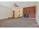 Comfortable living room showing fireplace and glimpses into other rooms at 1435 W Ridge Rd, Salisbury, NC 28147