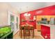 Cozy dining area with access to the backyard, perfect for indoor-outdoor living at 1533 Moss Creek Dr, Harrisburg, NC 28075