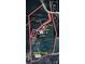 Aerial map shows property lines with creeks and local road access at 169 Wilcox Karriker Ln, Statesville, NC 28625