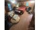 Spacious bedroom with a bed, sitting area, and outdoor access through a sliding glass door to a deck at 2505 White Thorne Ln, Waxhaw, NC 28173