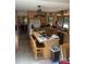 Kitchen with wooden cabinets, stainless steel appliances, and a central island with seating at 2505 White Thorne Ln, Waxhaw, NC 28173