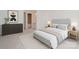 Comfortable main bedroom with neutral tones and an en-suite bathroom at 2512 Cranbrook Ln # 9, Charlotte, NC 28207