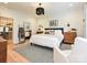 Inviting main bedroom features neutral tones, modern furnishings, and soft natural light at 2518 Pinckney Ave, Charlotte, NC 28205
