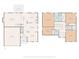 Detailed floor plan showcases the layout of the home, including room dimensions at 3014 Robin Terry Ct, Charlotte, NC 28208