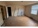 Bedroom needing renovation with light from a single window and hardwood floors at 324 S Spruce St, Rock Hill, SC 29730