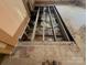 View of the home's floor joists needing repair and renovations at 324 S Spruce St, Rock Hill, SC 29730