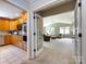 A traditional kitchen and a large living room at 4925 Cedar Forest Dr, Charlotte, NC 28226