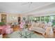 Expansive living area with hardwood floors, an open layout, and comfortable seating at 499 Granite Lake Ct, Denver, NC 28037