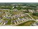 Aerial view of the community with the location of 602 Compass Drive labeled at 602 Compass Dr, Denver, NC 28037