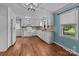 A kitchen featuring white cabinets, granite countertops, and stainless steel appliances at 14415 Old Beatty Ford Rd, Gold Hill, NC 28071