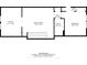 Upper level floor plan of the home with bedroom, office and Gathering room layout at 16034 Rushwick Dr, Huntersville, NC 28078