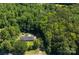 Aerial view of home site surrounded by wooded area, offering a private setting at 1810 Country Manor Ln # 34, Rock Hill, SC 29730