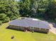 Aerial shot showcasing the entire home and its expansive, well-maintained lawn at 1810 Country Manor Ln # 34, Rock Hill, SC 29730