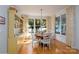 Inviting dining room with hardwood floors, large windows, and stylish decor at 258 Patterson'S Bridge None, New London, NC 28127