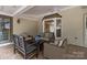 Cozy patio with comfortable seating and stylish decor at 2709 Wamath Dr, Charlotte, NC 28210