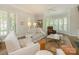 Bright living room with natural light, hardwood floors, and neutral furniture at 4026 Barclay Downs Dr, Charlotte, NC 28209
