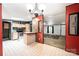 Open kitchen with light wood cabinets, stainless steel appliances, and an island at 51 Emily Ln, Taylorsville, NC 28681