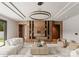 Relaxing living space with stylish furniture, wood cabinets, and ambient lighting at 5432 Carmel Rd, Charlotte, NC 28210