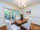 Cozy dining room with natural light and a view of the outdoor landscape at 5816 Valley Stream Trl, Waxhaw, NC 28173