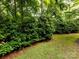 Well manicured green bushes line the grounds of the brick home in this green and lush landscape at 5816 Valley Stream Trl, Waxhaw, NC 28173