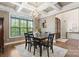 Elegant dining room with coffered ceiling and ample natural light at 73 41St Nw Ave, Hickory, NC 28601