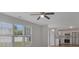 Bright living room with neutral walls and an adjoined kitchen space at 1111 Balcorn Pl, Charlotte, NC 28214