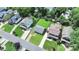 Stunning aerial view of the home and well-maintained landscaping in a desirable neighborhood at 2117 Yadkin Ave, Charlotte, NC 28205