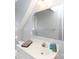 Bright bathroom with a vanity, large mirror, and a sink at 2168 Sunset Cir, Fort Mill, SC 29715