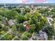 Aerial view of home in neighborhood close to Bell Tower Green at 217 S Ellis St, Salisbury, NC 28144