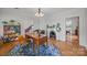 Cozy office space with hardwood floors, fireplace, and built-in shelving at 217 S Ellis St, Salisbury, NC 28144