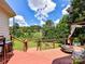 Relaxing back deck with scenic lake views and a cozy fire pit at 2325 Perry Rd, Denver, NC 28037