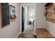 Inviting hallway with stylish accents, and access to other rooms in the home at 2656 Lee Lawing Rd, Lincolnton, NC 28092