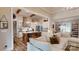 Open-concept living space showcasing the kitchen, living room, and dining area at 2656 Lee Lawing Rd, Lincolnton, NC 28092