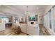 Spacious living room area showing the dining and entry area at 2656 Lee Lawing Rd, Lincolnton, NC 28092