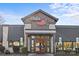 Exterior of a Chili's restaurant with a stone and wood facade and handicap parking at 2809 Waycross Dr, Monroe, NC 28110