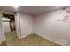 Bedroom with Hello Kitty decals, painted walls, and vinyl flooring at 3151 Lynn Mountain Rd, Vale, NC 28168