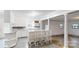 Bright, updated kitchen with white cabinets, a center island, and an open layout connecting to the living area at 3151 Lynn Mountain Rd, Vale, NC 28168
