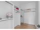Spacious walk-in closet with ample shelving and storage space at 3822 Topsfield Rd, Charlotte, NC 28211