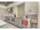 Modern kitchen with stainless steel appliances, designer backsplash, and sleek countertops at 386 Squirrel Ln, Lake Wylie, SC 29710
