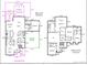 Detailed floor plan showcasing the layout of the home's main and second levels at 4029 Spring Garden St, Fort Mill, SC 29715