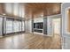 Bright living room features modern fireplace and large windows at 4029 Spring Garden St, Fort Mill, SC 29715